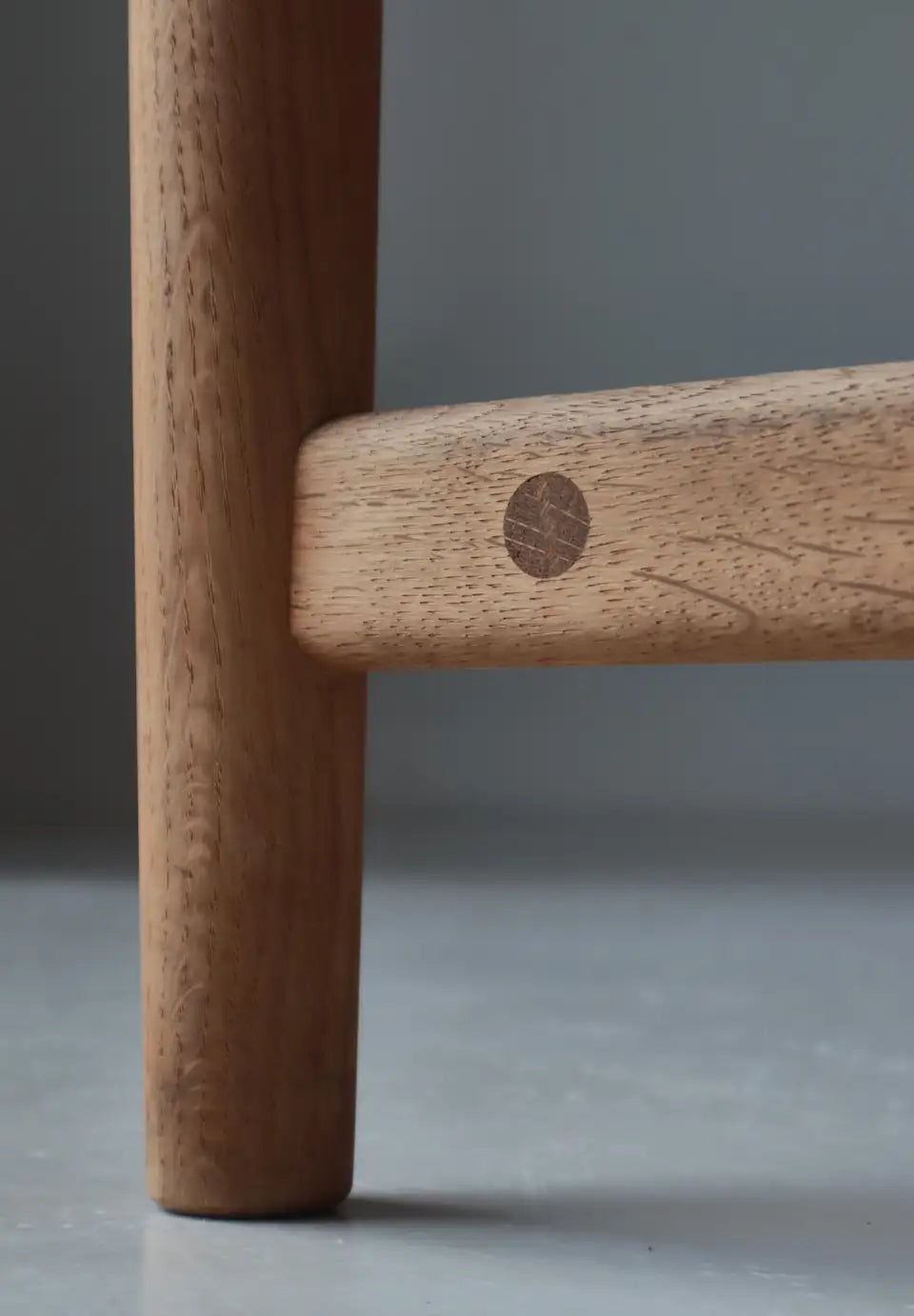 Vintage Danish Oak and Leather Chairs