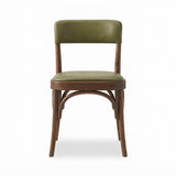 Bistro Leather Upholstered Dining Chair