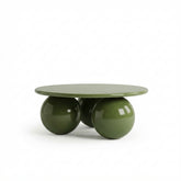 Sage Green Spherical Coffee Table