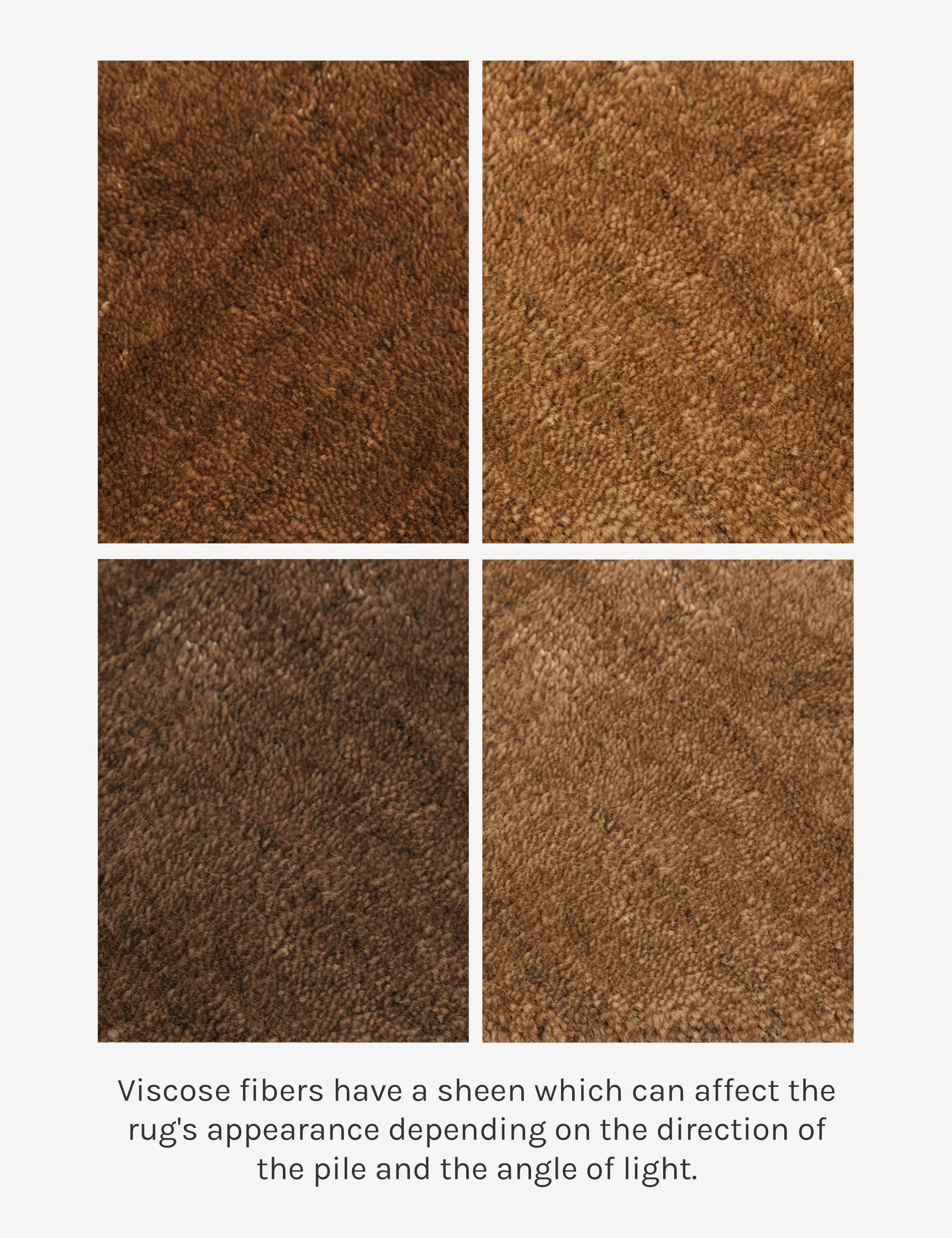 Plush Copper Velvet Lustre Rug