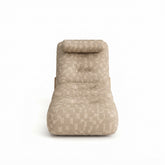 Geometric Jacquard Chaise Lounge
