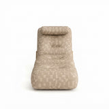 Geometric Jacquard Chaise Lounge
