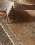Earth-Toned Medallion Tribal Rug