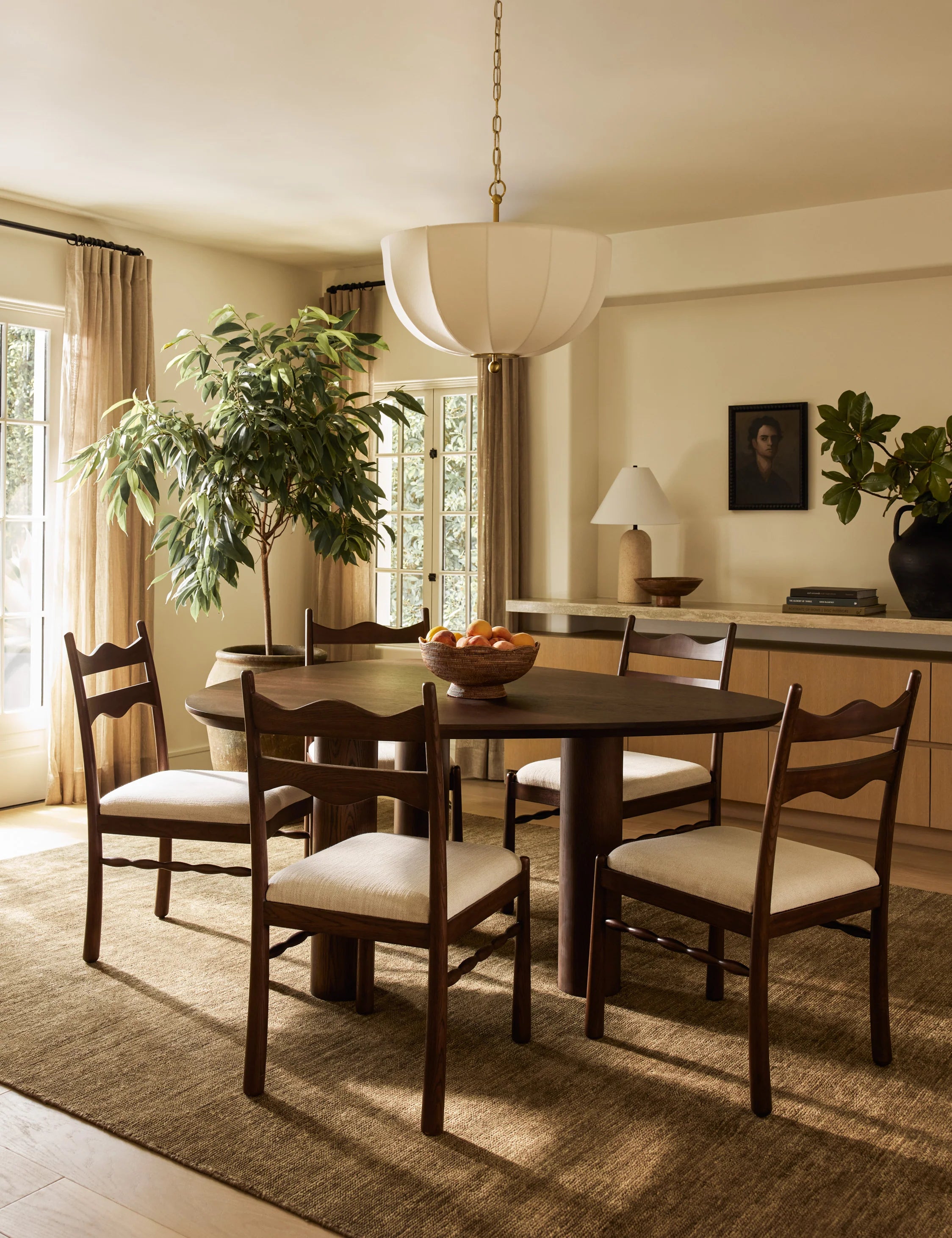 Hand-Woven Wheat Heritage Rug