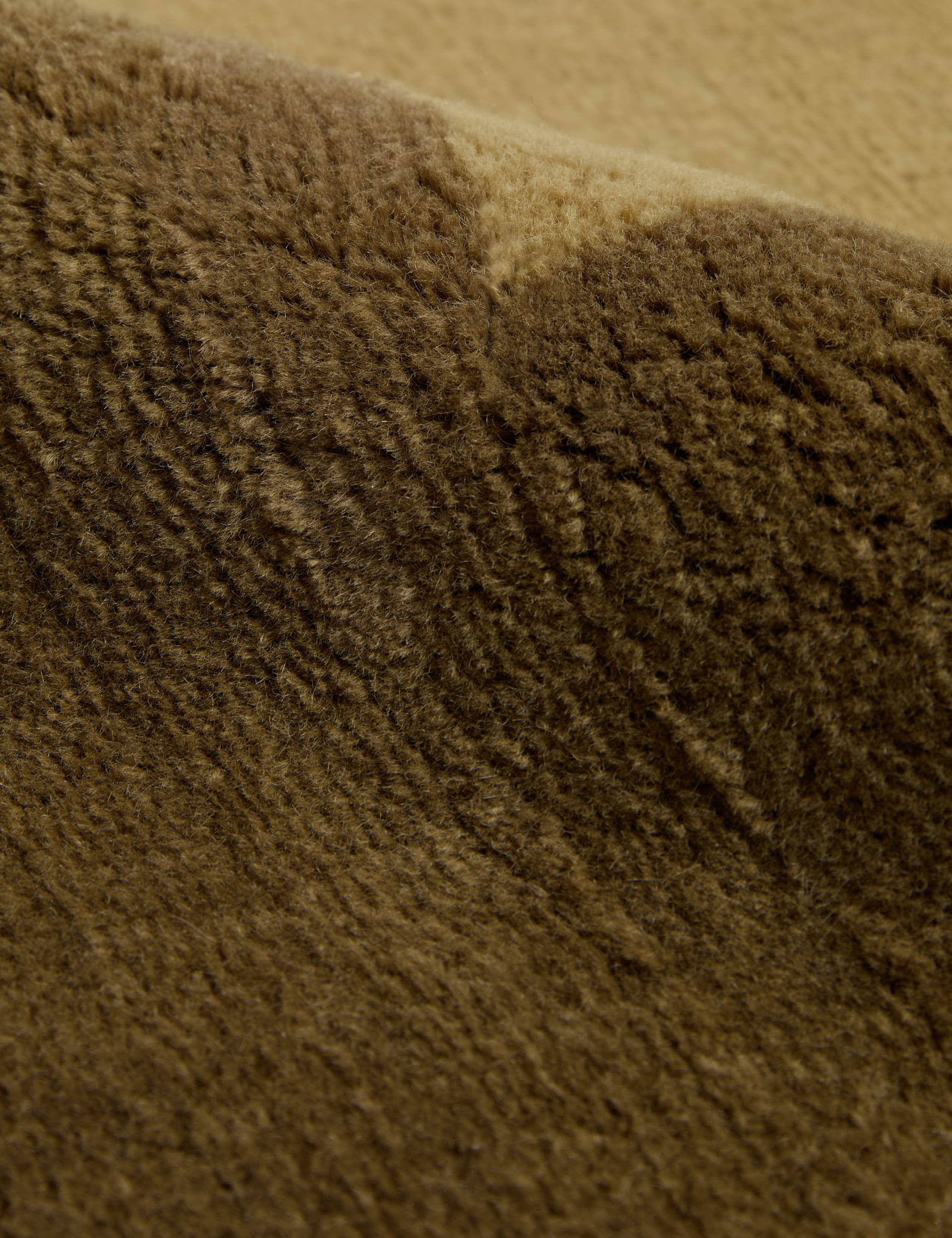 Olive Bordered Handloom Wool Rug