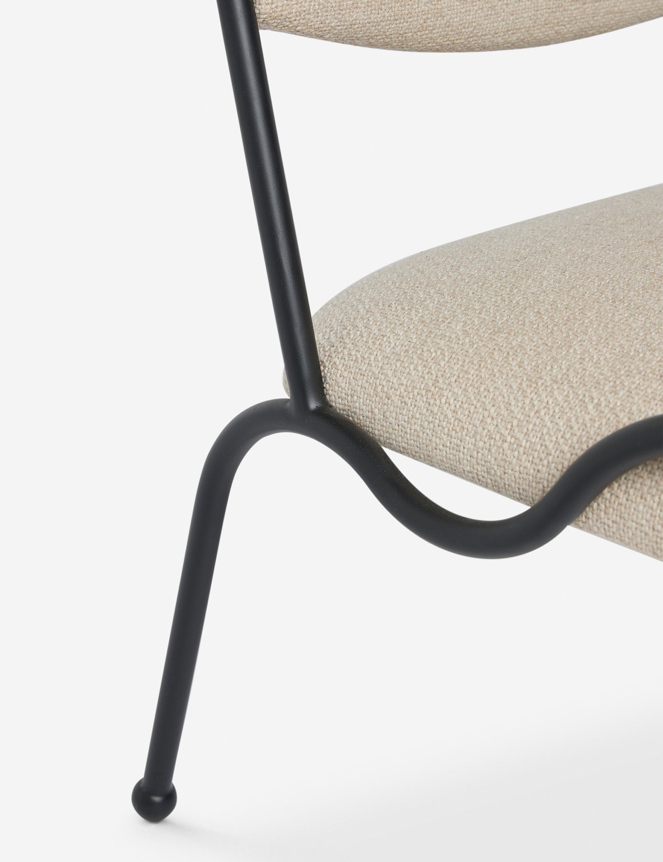 Fidia Taupe Basketweave Accent Chair