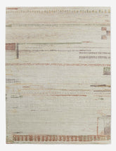 Abstract Earth Tones Modern Rug