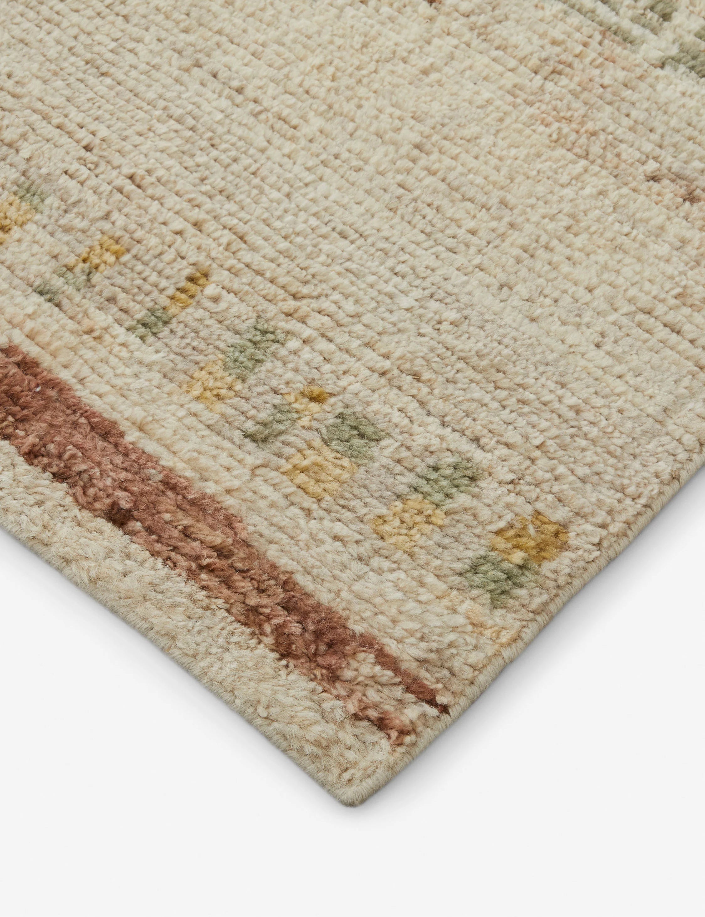 Abstract Earth Tones Modern Rug