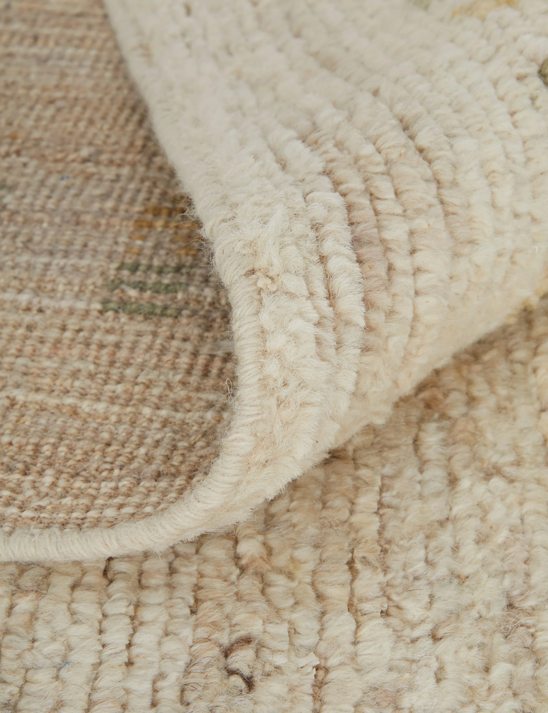 Abstract Earth Tones Modern Rug