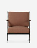 Industrial Terracotta Lounge Chair