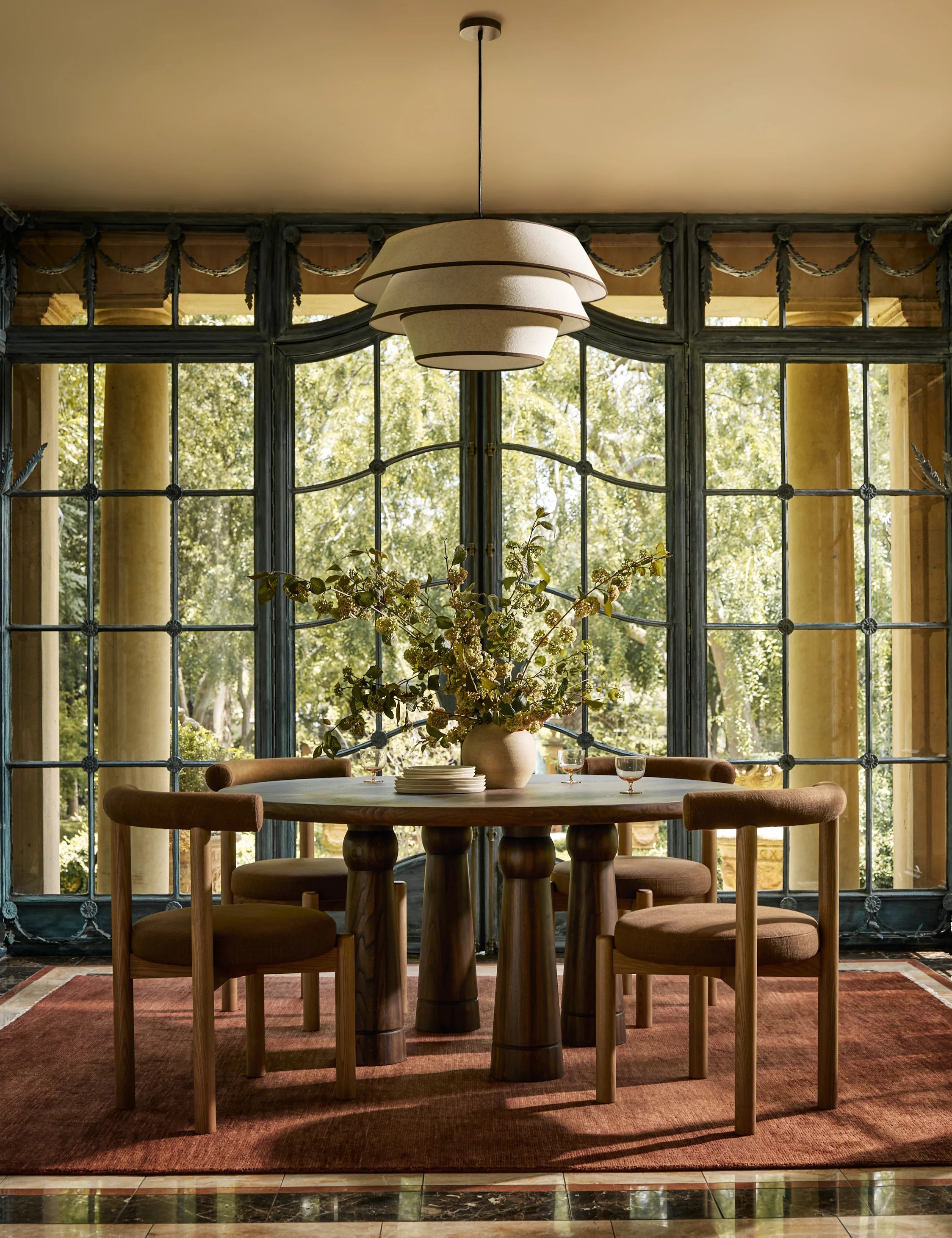 Hand-Woven Wheat Heritage Rug