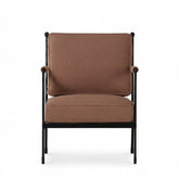 Industrial Terracotta Lounge Chair