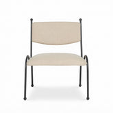 Fidia Taupe Basketweave Accent Chair