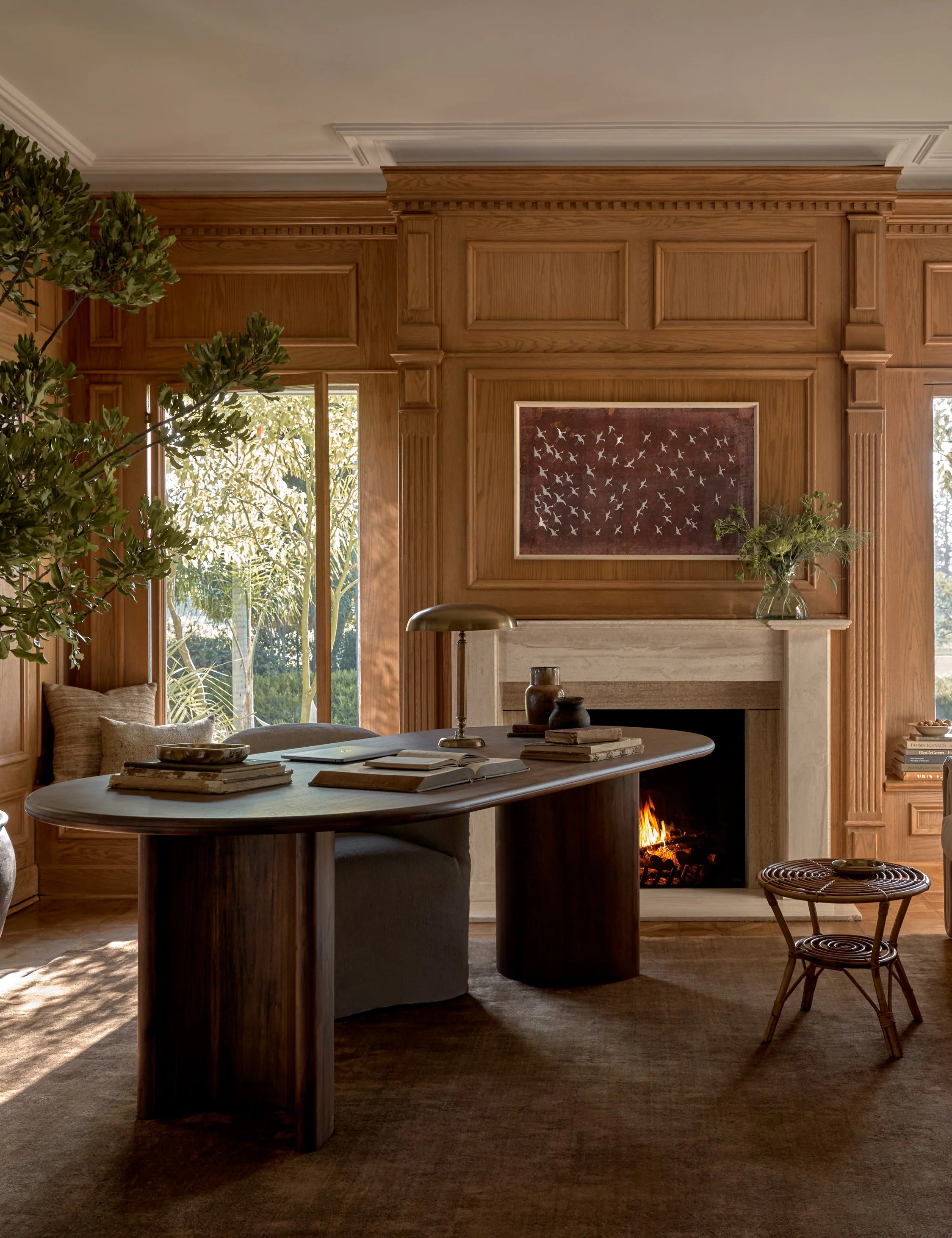 Plush Copper Velvet Lustre Rug
