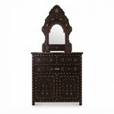 Inlay Dresser & Arched Mirror Set