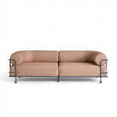 Modern Industrial Bolster Sofa