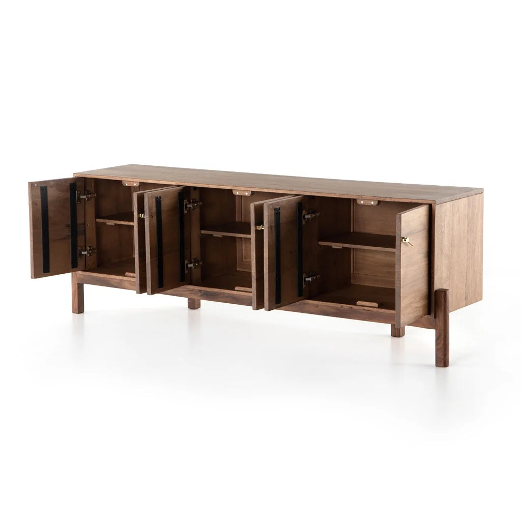 Reza Modern Walnut Media Console