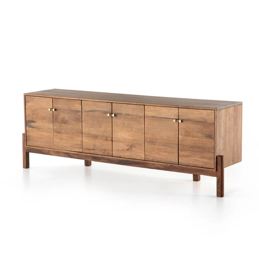 Reza Modern Walnut Media Console