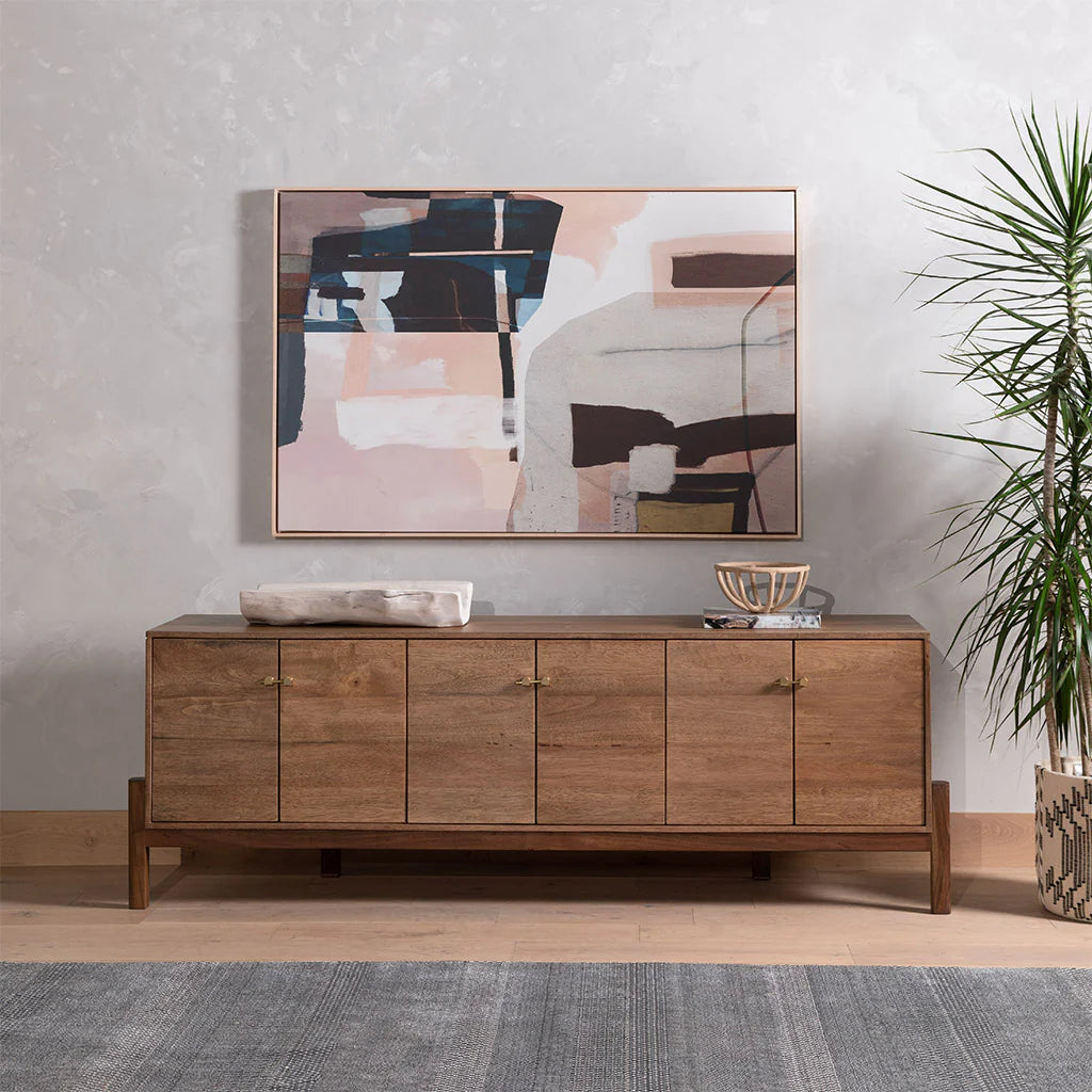 Reza Modern Walnut Media Console