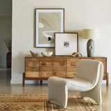 Reza Modern Walnut Media Console