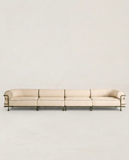 Gaspard Outdoor Sofa – 5 Seat, Off White