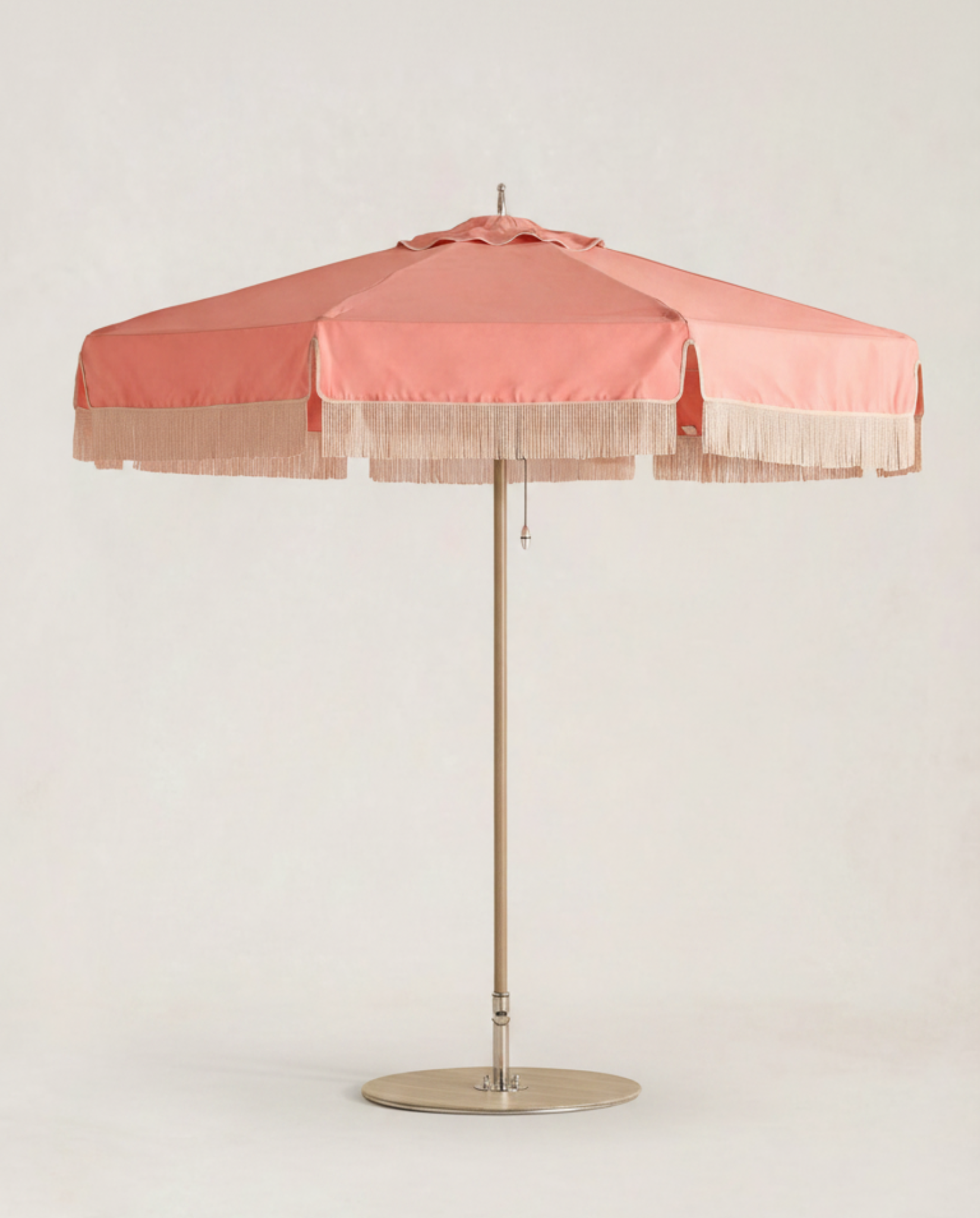 Retro Fringe Patio Umbrella
