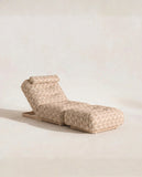 Geometric Jacquard Chaise Lounge