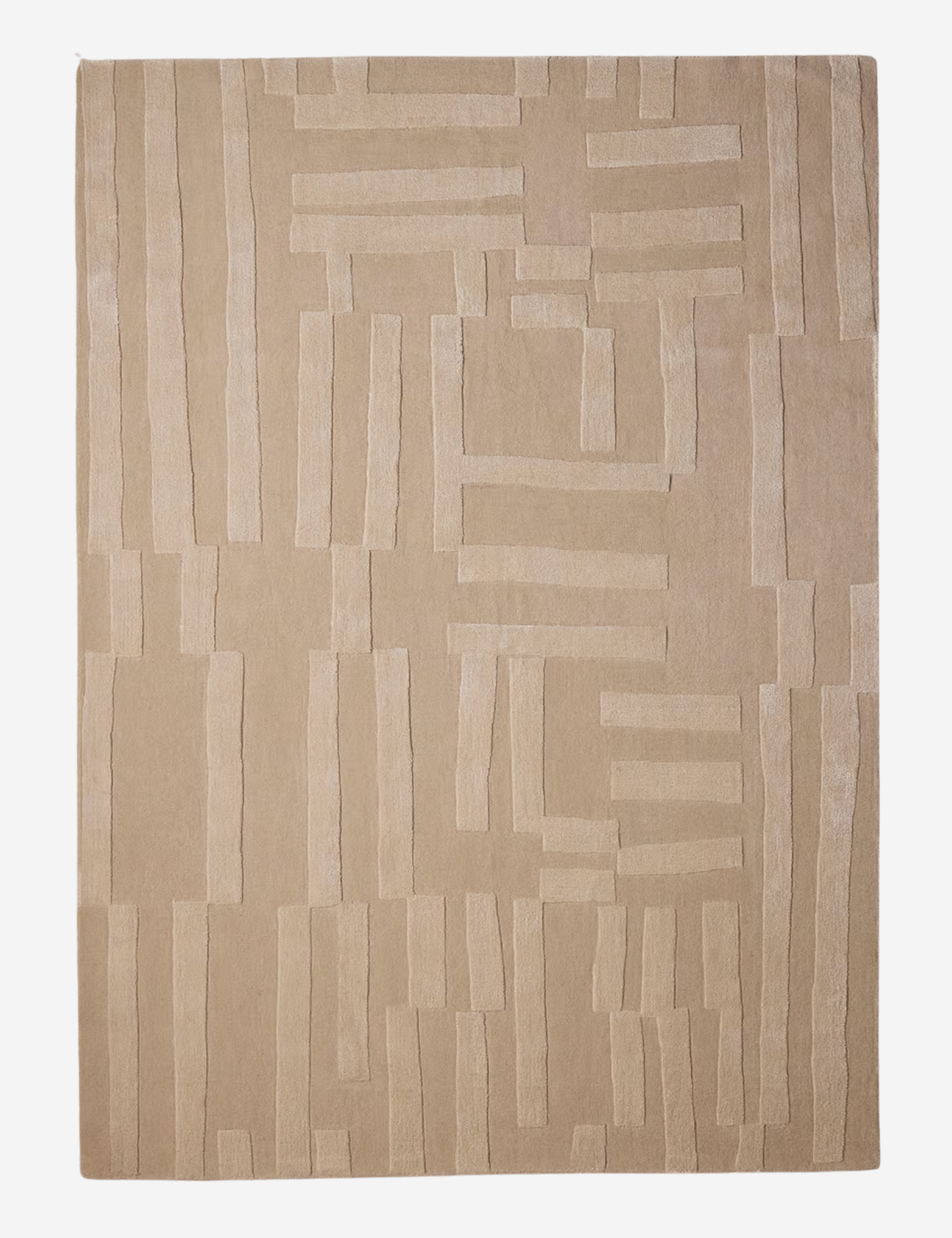Hand-Woven Tribal Geometric Kilim