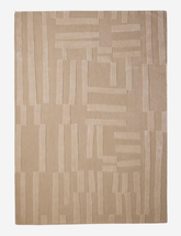 Hand-Woven Tribal Geometric Kilim