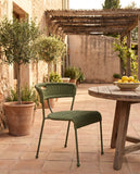 Olive Woven Rope Dining Chair