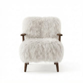 Kora Faux Fur Armchair
