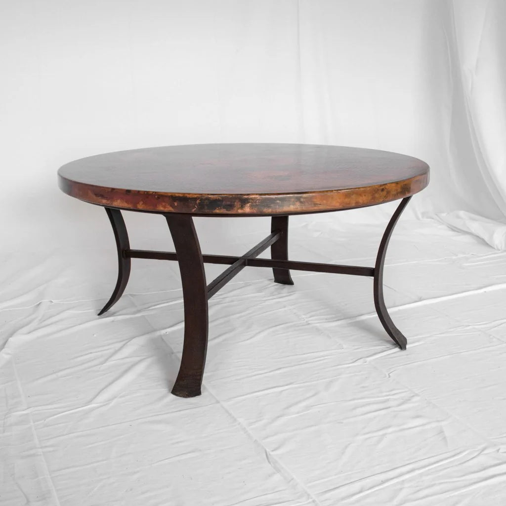 Windom Hammered Copper Coffee Table