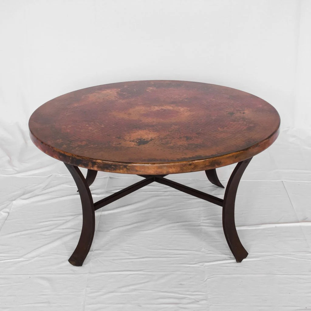 Windom Hammered Copper Coffee Table