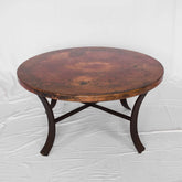 Windom Hammered Copper Coffee Table