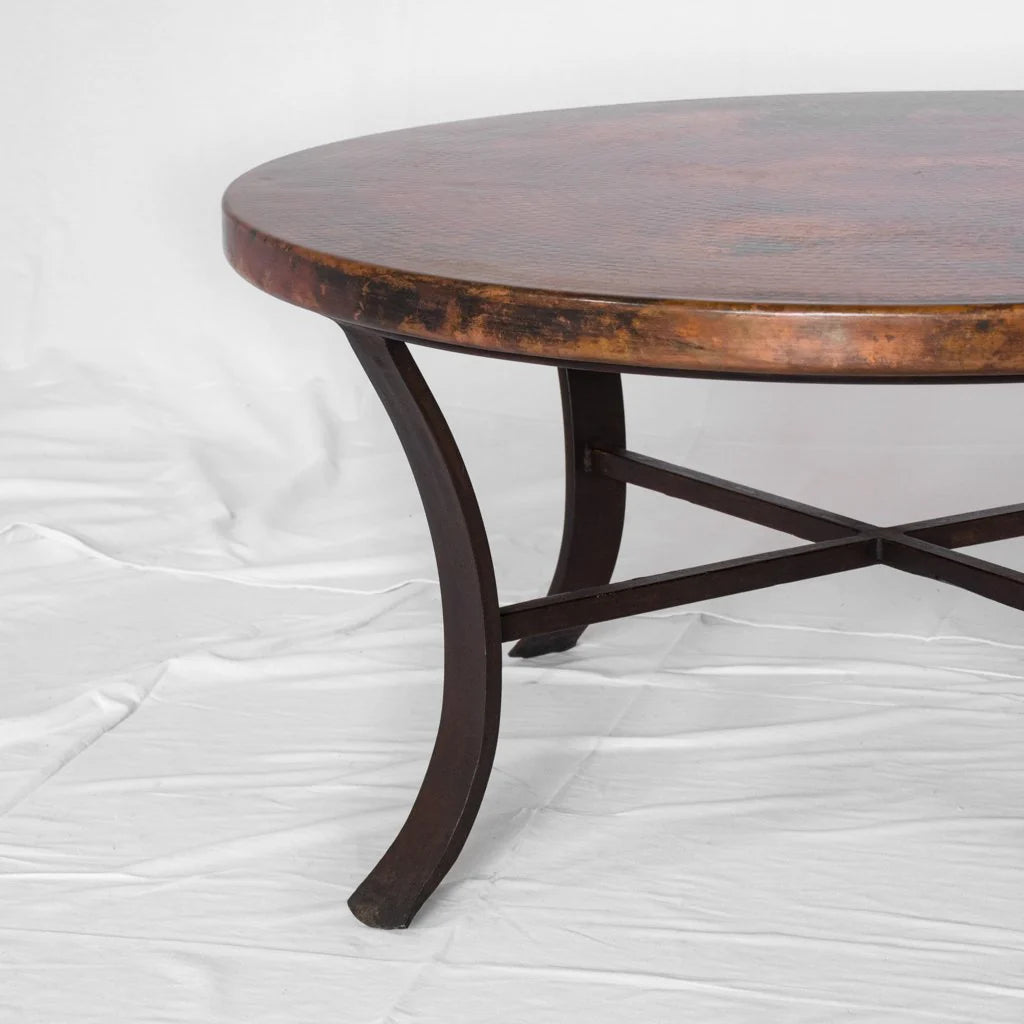 Windom Hammered Copper Coffee Table
