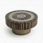 Heritage Round Walnut & Resin Table