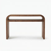 Handcrafted Walnut Storage Desk