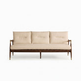 Mid-Century Modern Walnut Sofa