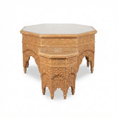 Octagonal Coffee Table Set