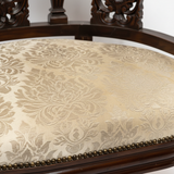 Damask Seat Detail