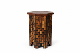 Octagon Mosaic Wood Table