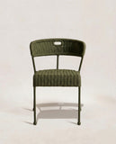 Olive Woven Rope Dining Chair