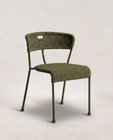 Olive Woven Rope Dining Chair