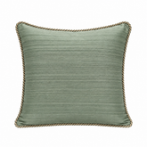 Sage Green Silk Corded Accent Pillow