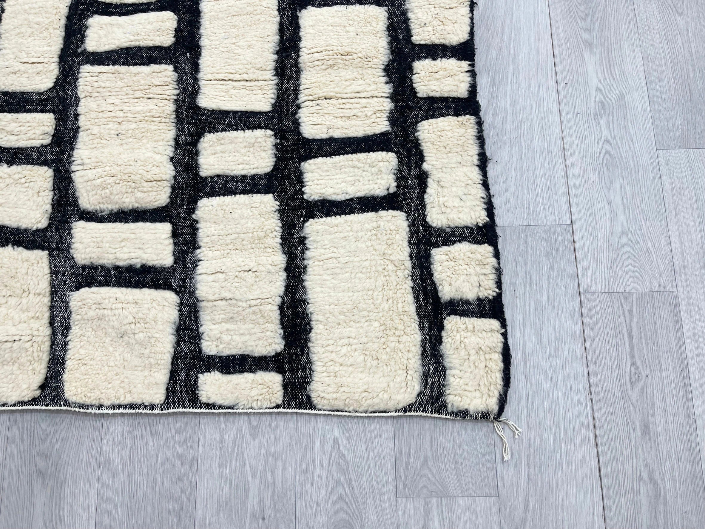 Modern Abstract Beni Ourain Rug
