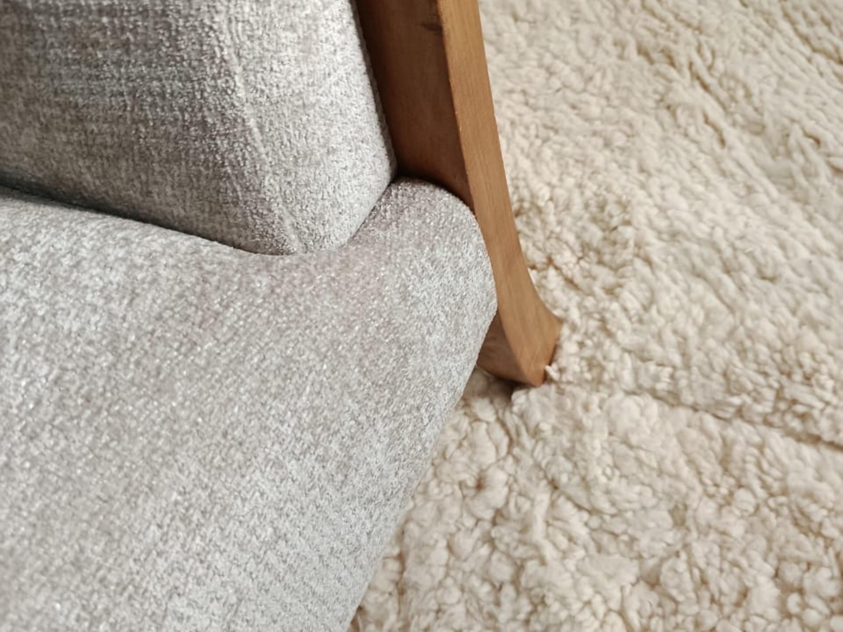 Mid-Century Modern Curved Armchair