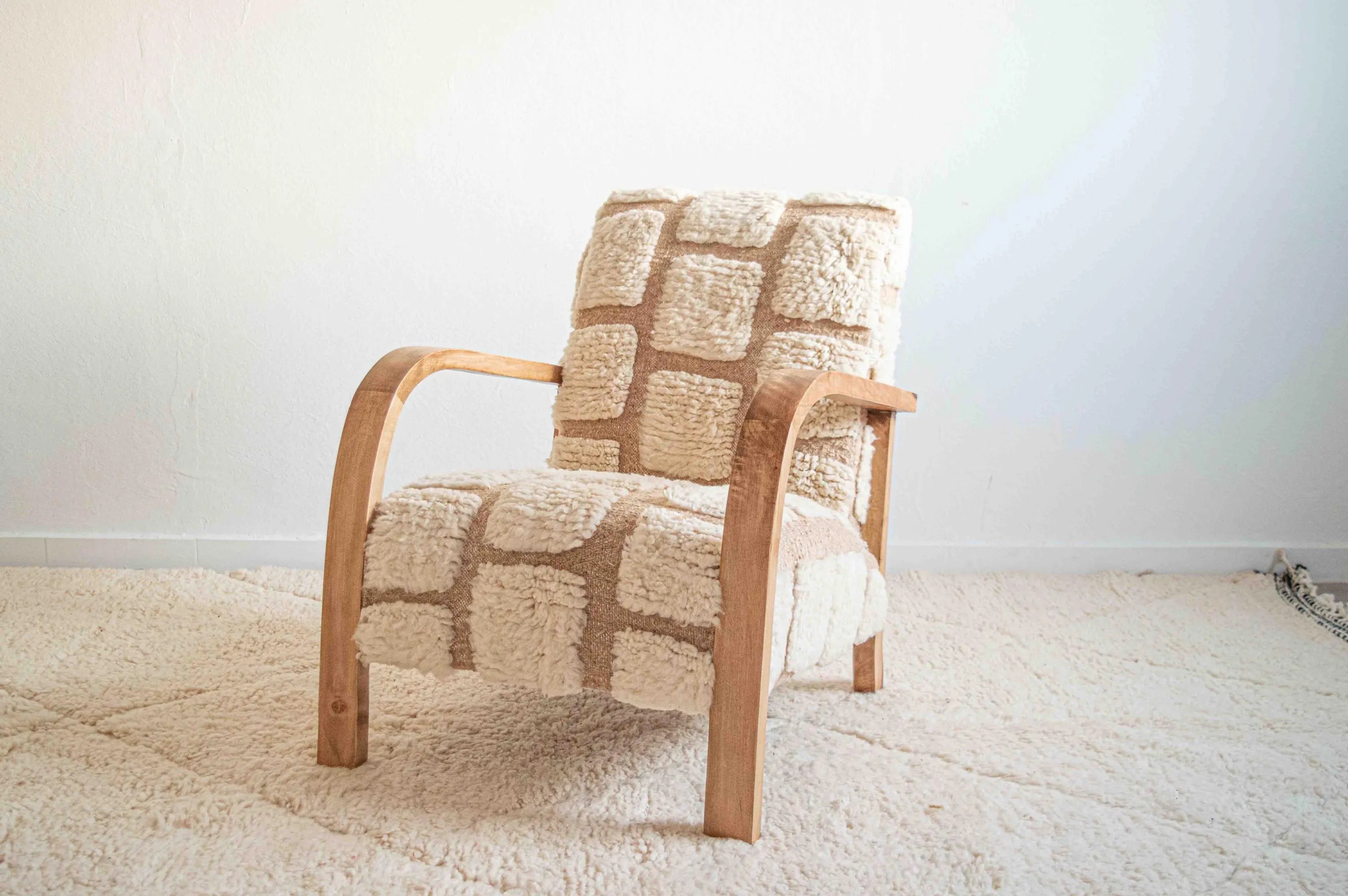 Retro Cognac Leather Danish Style Chairs