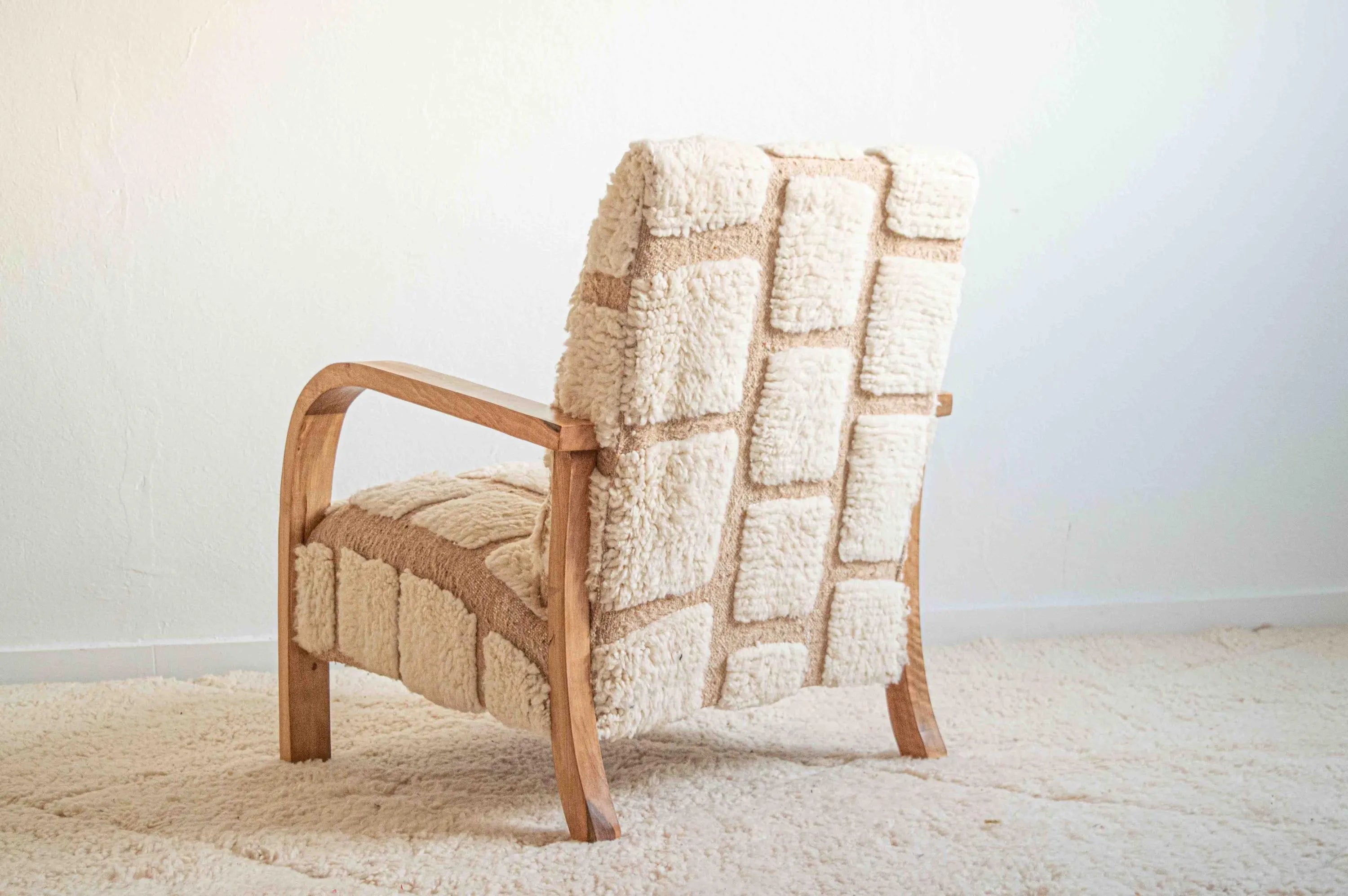 Retro Cognac Leather Danish Style Chairs