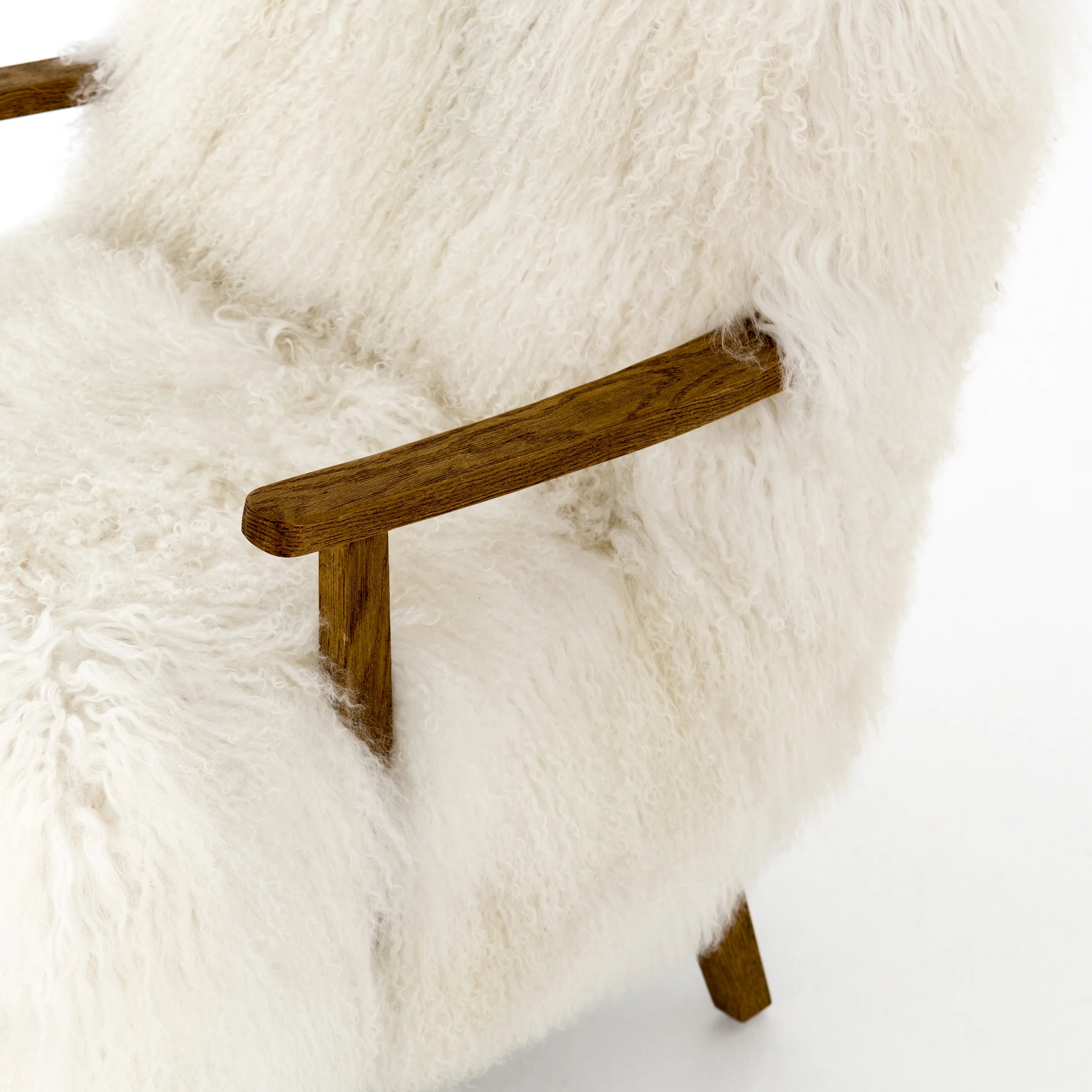Kora Faux Fur Armchair