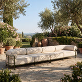 Gaspard Outdoor Sofa – 5 Seat, Off White